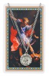 24'' St. Michael Holy Card & Pendant